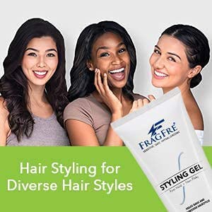 Fragfre gel uso diario sin fragancia, compatible con distintos tipos de cabello