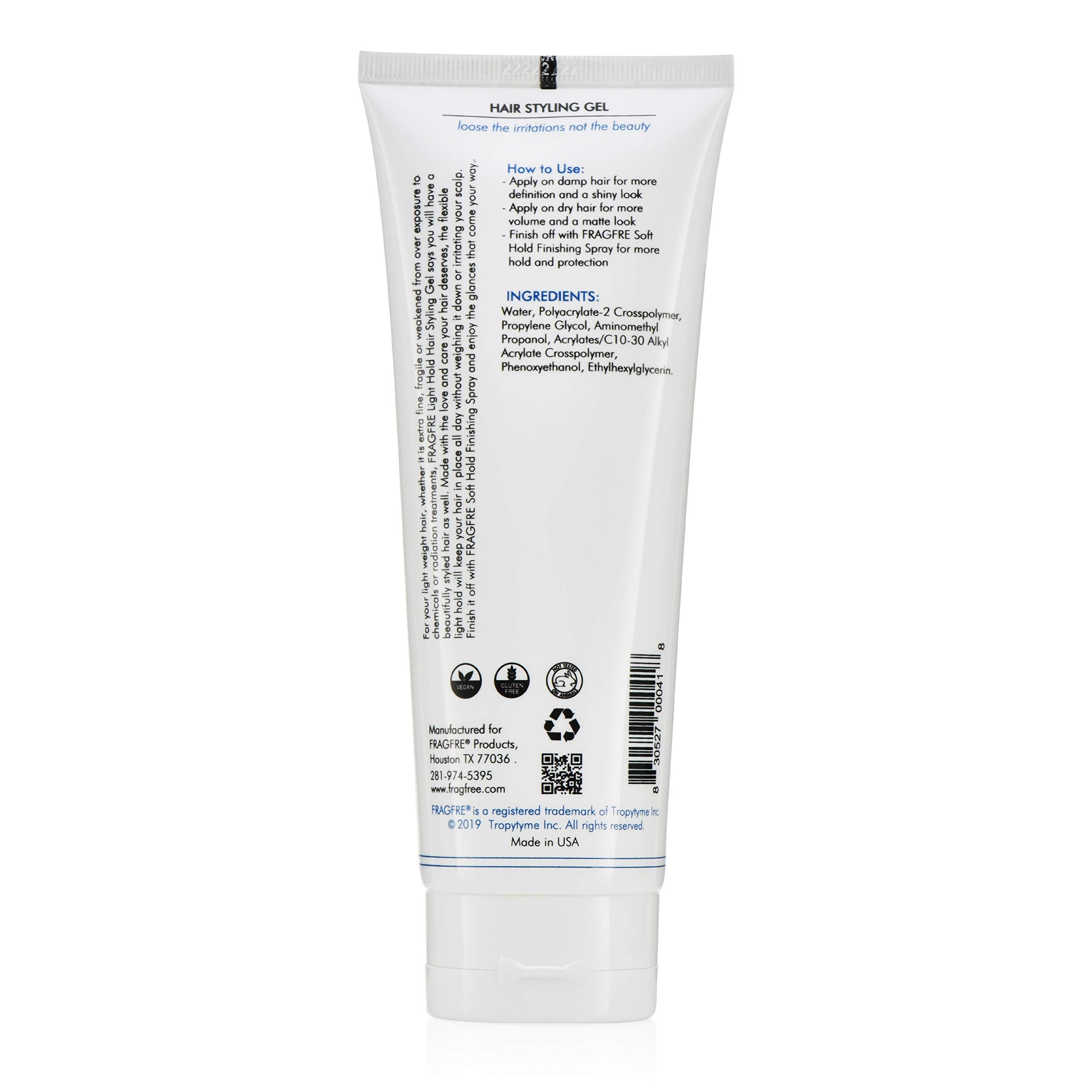 FRAGFRE Light Hold Gel adecuado para uso diario en toda la familia.