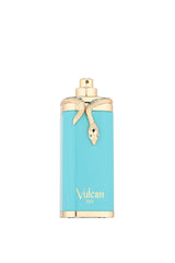 Fragrance World Vulcan Feu EDP packaging box conveys luxury and gift-ready presentation.