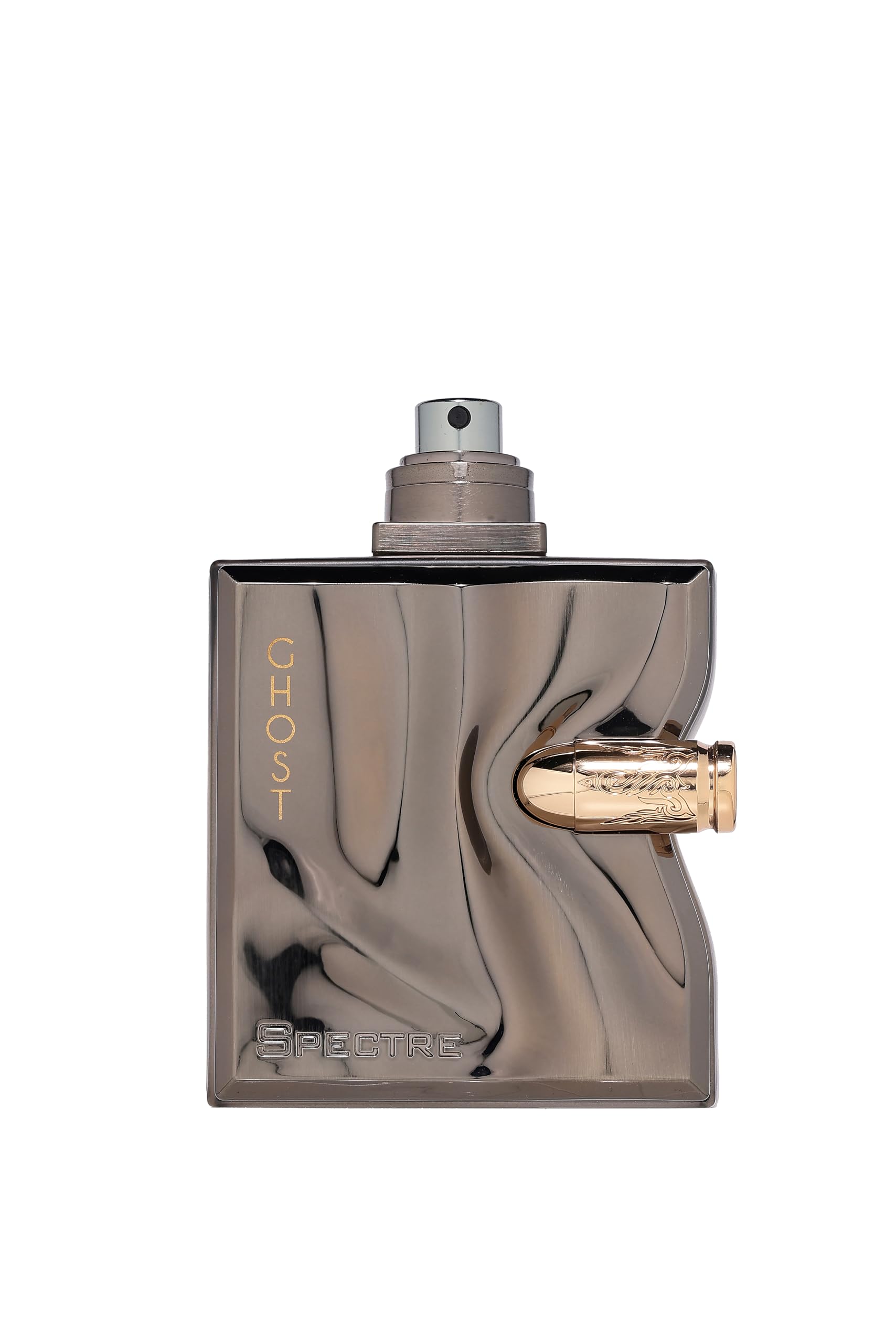 Fragrance World Spectre Ghost EDP note strip, highlighting ginger and bergamot.