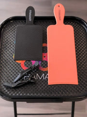FRAMAR diamond-texture grip on the board enhances control during balayage