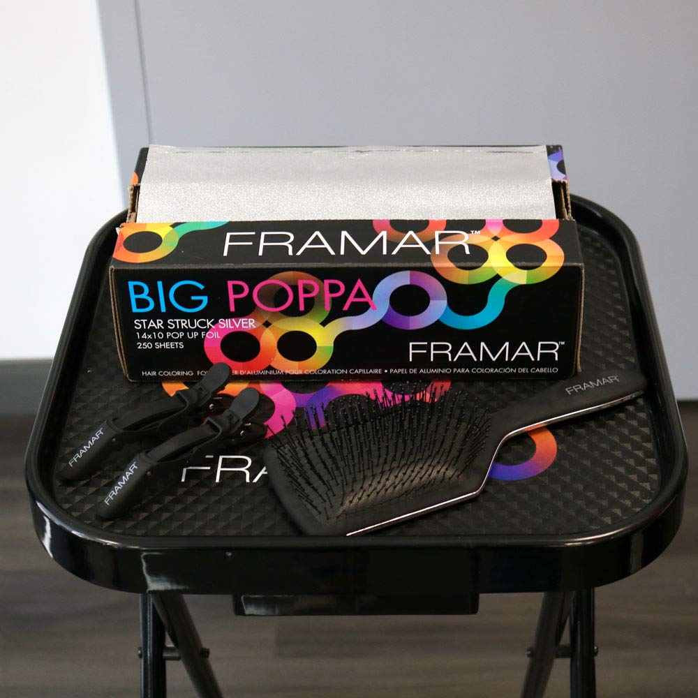 Framar Big Poppa 10x14-inch sheets ideal for precise color placement.