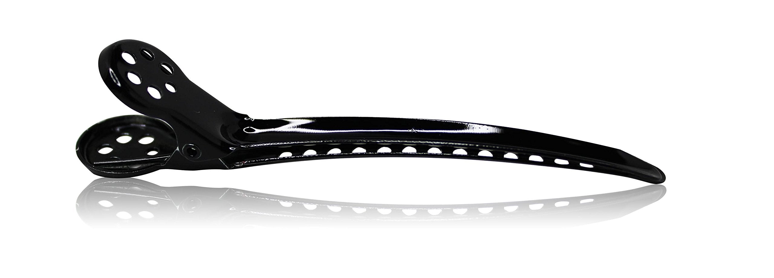 Framar clips durables metal negro: durabilidad para uso diario en salones.