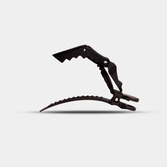 Framar Gator Grips adapt to all hair types for neat sectioning.