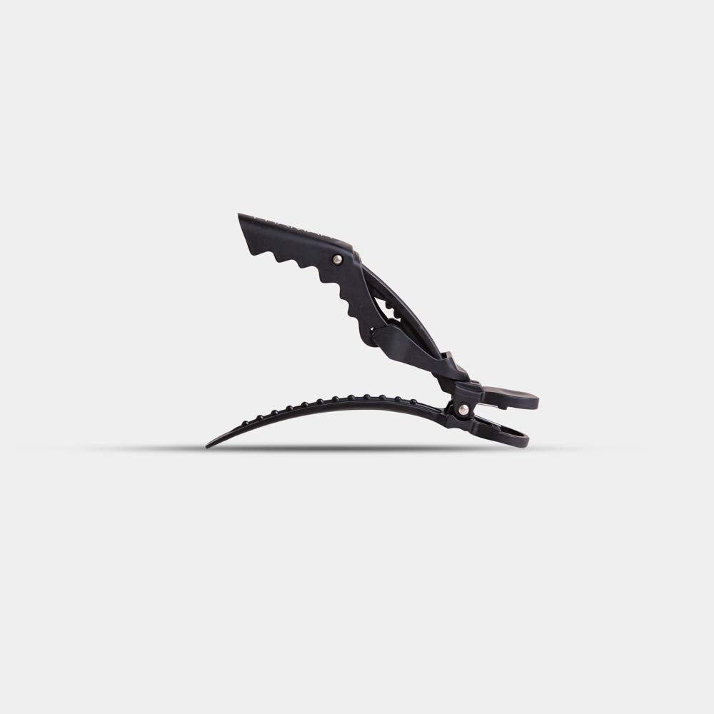 Framar Gator Grips rubberized, wide-teeth clips resist daily wear.