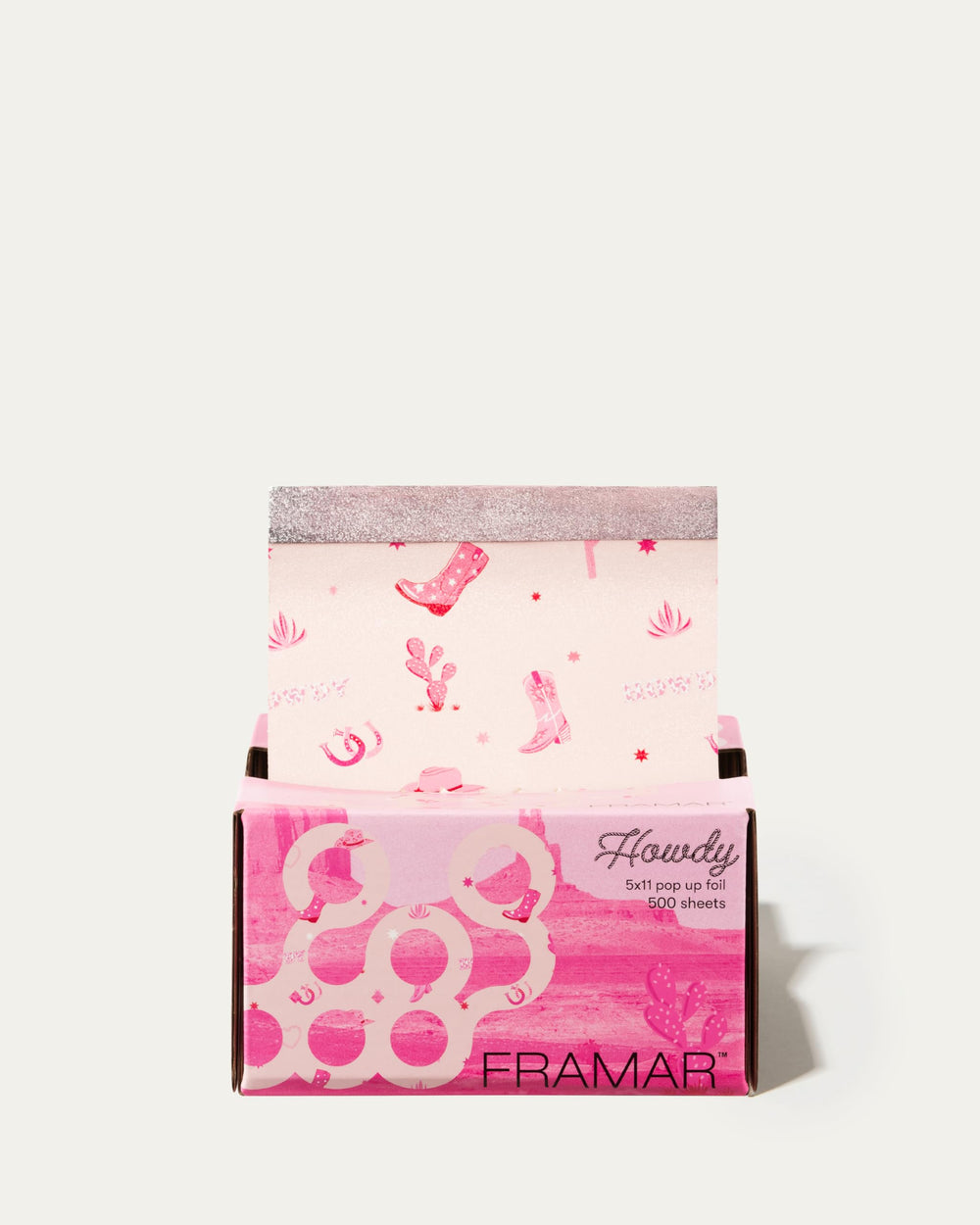 FRAMAR Howdy foil with no-slip grip stays put.