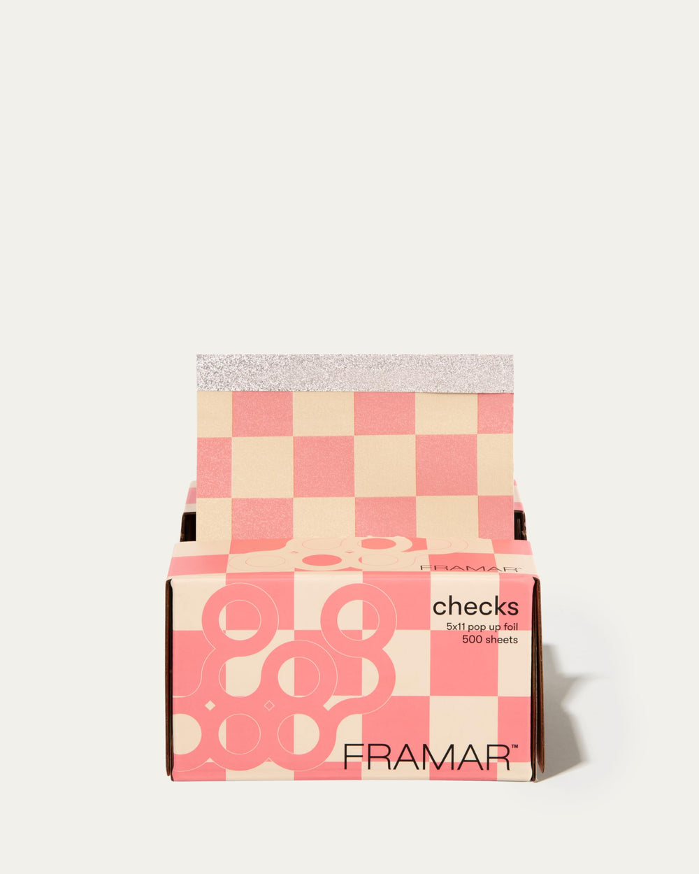 FRAMAR long-hair bleach-ready foil for even coloring.
