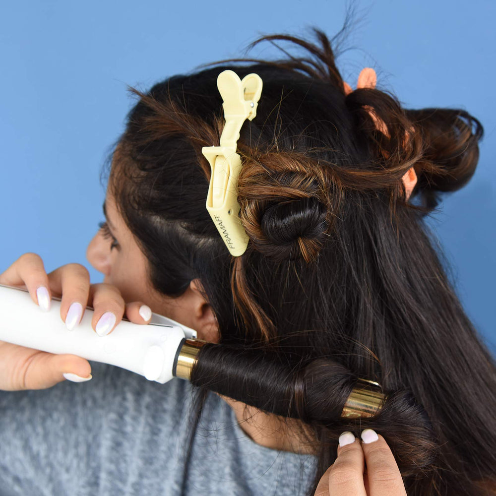 Framar Pastel Clip Aligator cómodo y ligero para uso prolongado.