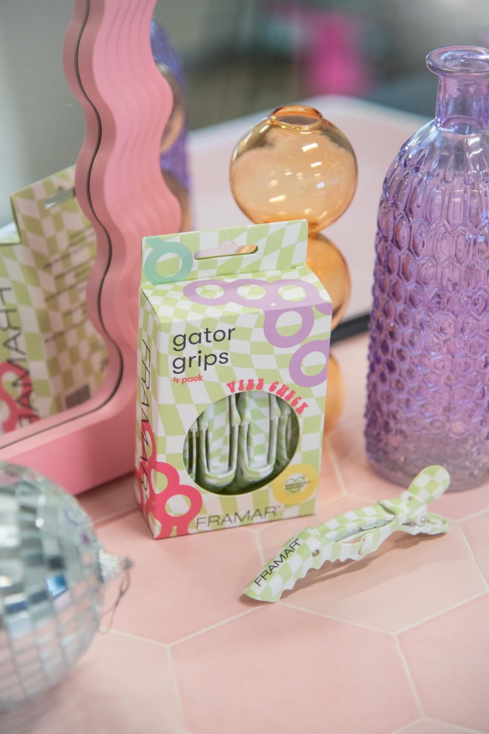 Pinzas FRAMAR cocodrilo para trenzas, facilita trenzado sin deslizamiento