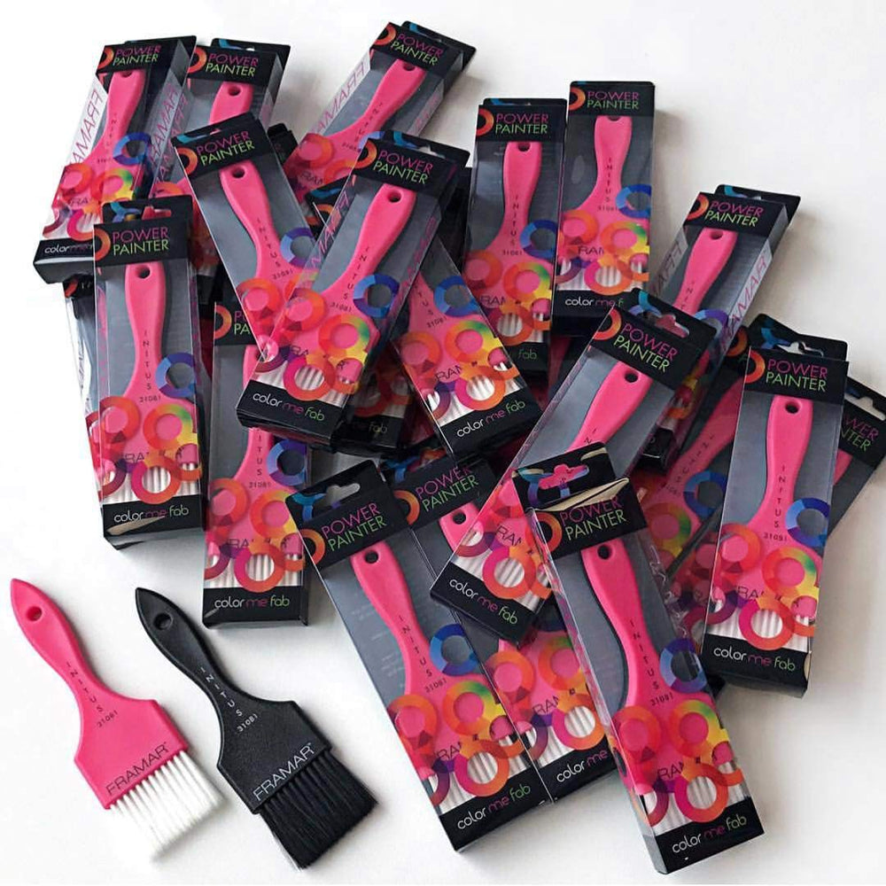 Framar Power Painter enables precise balayage painting and blending.