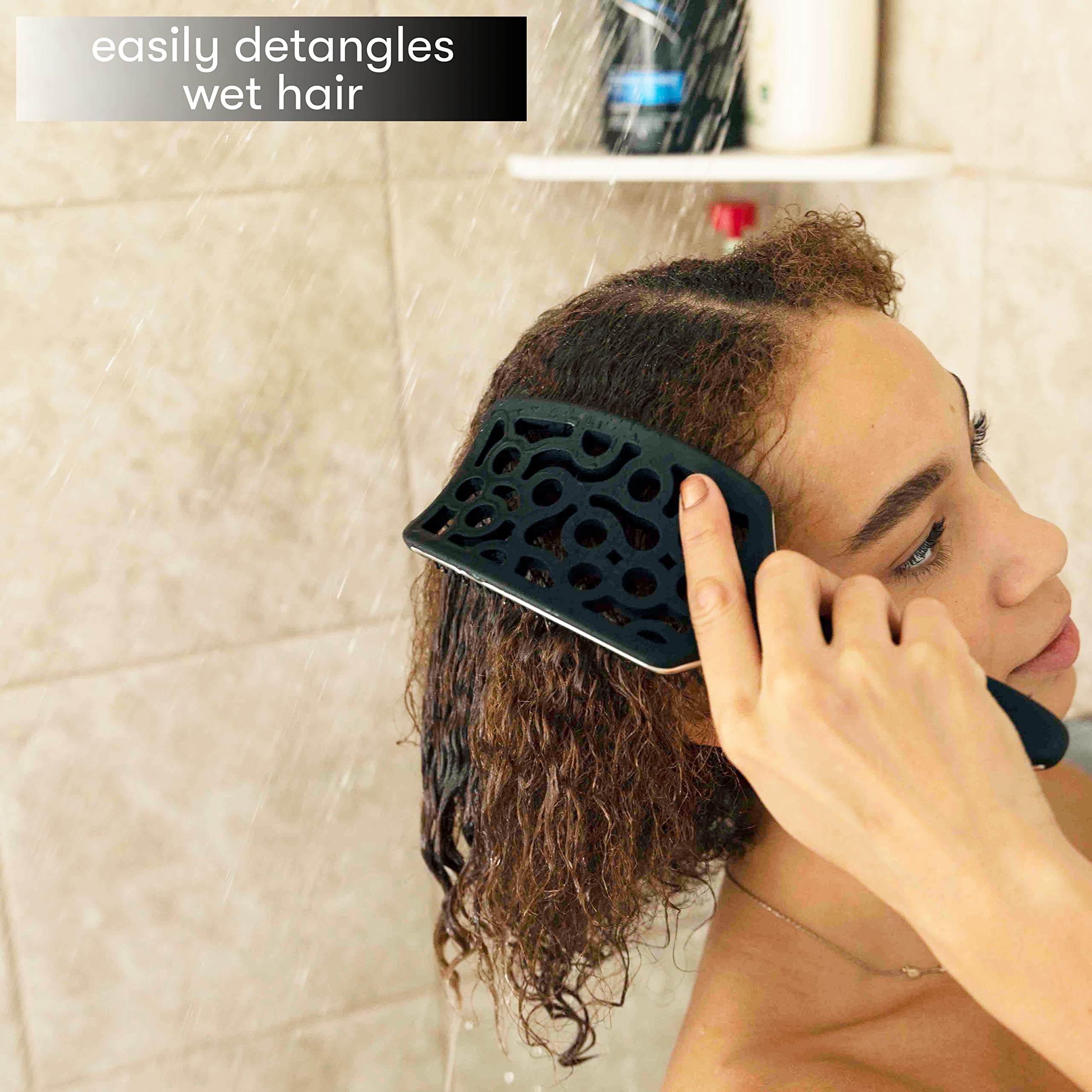 FRAMAR vented brush for all hair types—straight, curly, thick or fine.