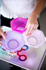 FRAMAR seven-pack color bowls palette for versatile studio coloring.