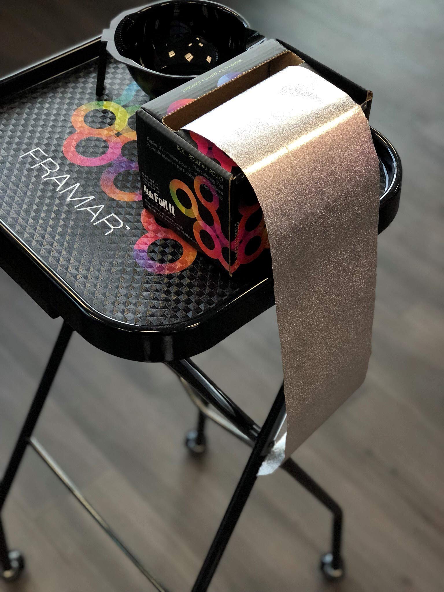 Professional-grade foil for salon-quality hair highlighting at home.