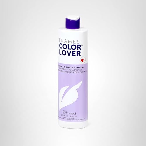 Graphic suggesting color longevity benefits of Framesi Color Lover for hair.
