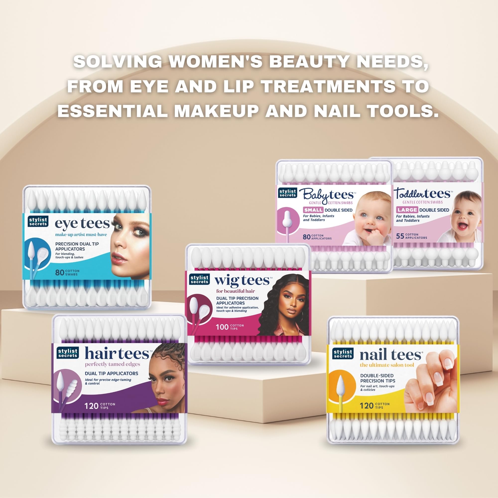Fran Wilson Eye Tees two-pack offers versatile beauty touch-ups and cleanups