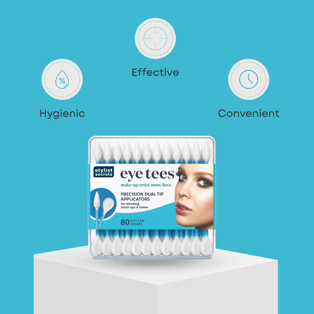 Fran Wilson Eye Tees double-sided swabs for precise application and correction
