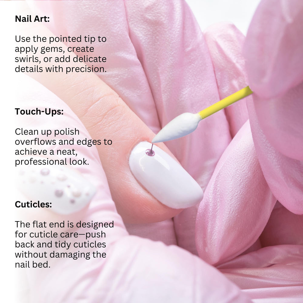 Fran Wilson Nail Tees applying treatments with precision.