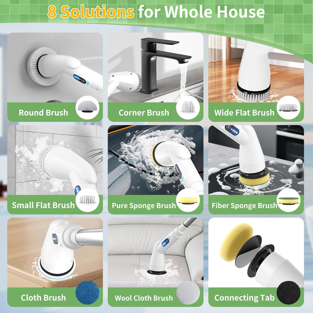 Francy Home accesorios incluidos para optimizar la limpieza.