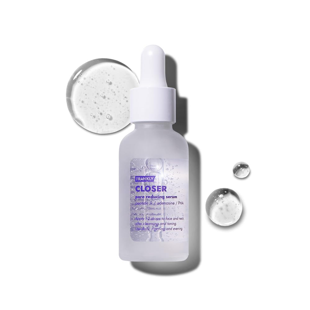 FRANKLY Closer Serum: botella de vidrio para una aplicación precisa