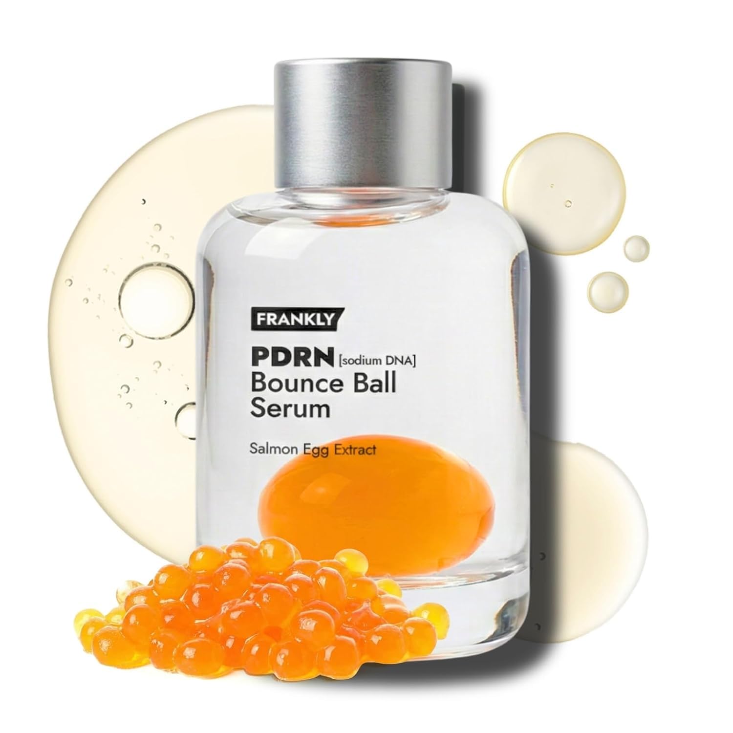 FRANKLY Salmon PDRN Bounce Ball Serum activation burst delivering concentrated actives to the skin