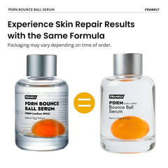 FRANKLY bottle on vanity showcasing sleek packaging for at home post procedure use