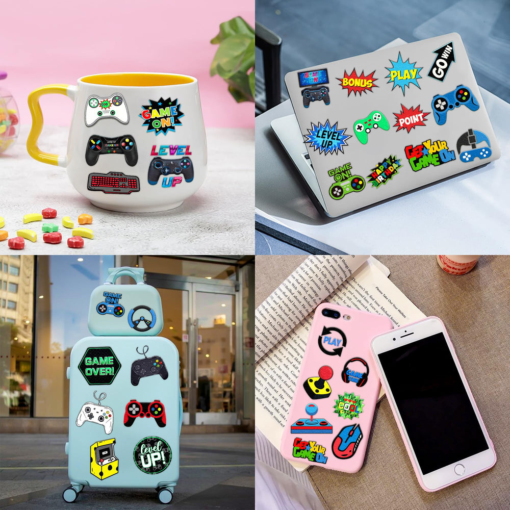 Regalos divertidos con tatuajes de videojuegos, perfectos para cumpleaños.