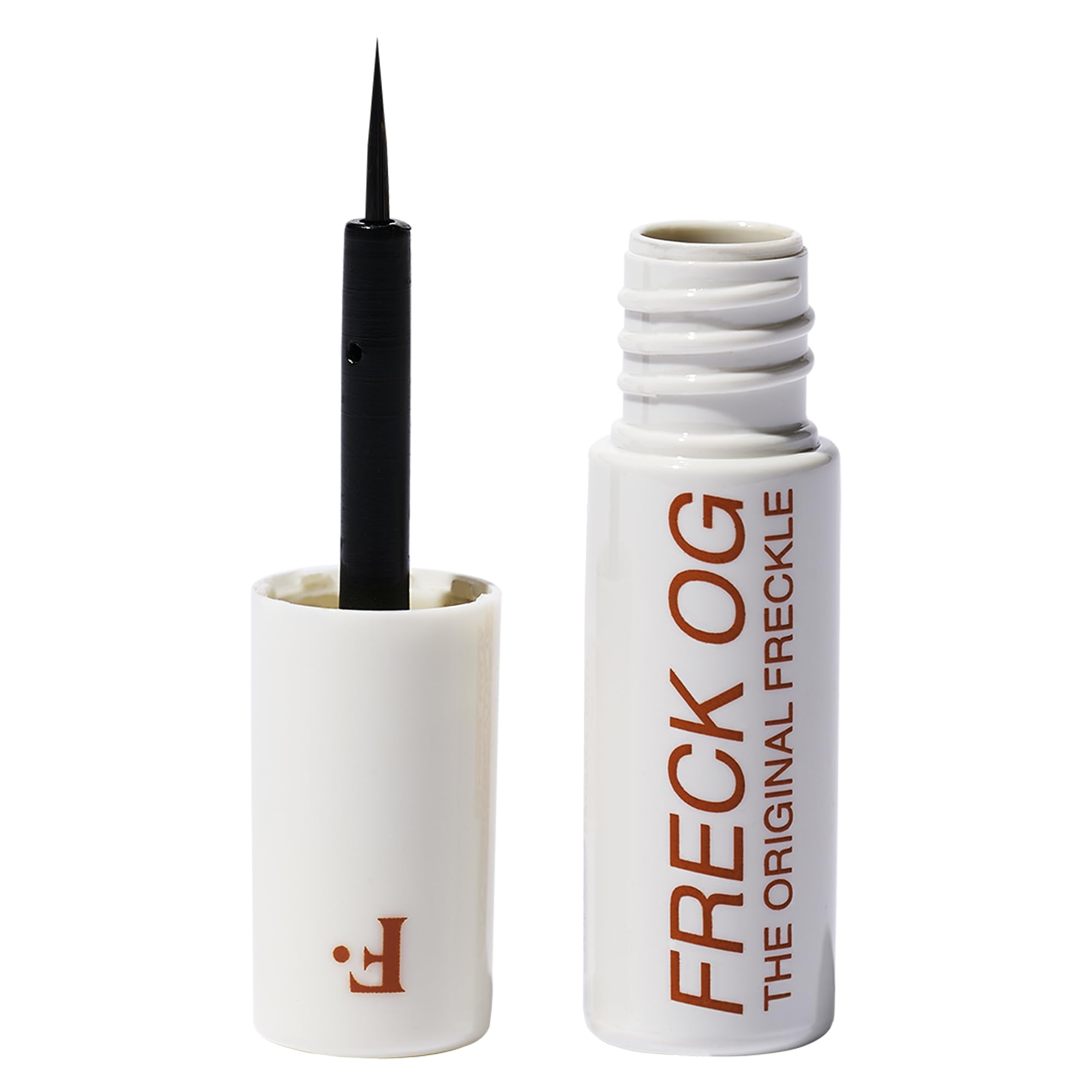 Freck OG con brocha ultra fina para aplicación precisa de pecas.