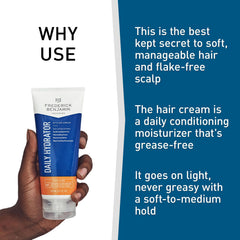 Frederick Benjamin Daily Hydrator, textura crema para peinar sin grasa.