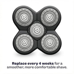 Freebird FlexSeries back shaver for easy reach and even coverage.