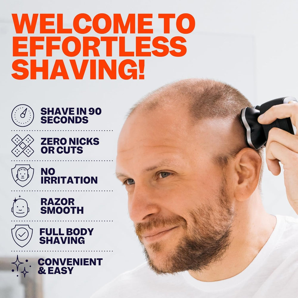 Freebird FlexSeries body shaver offers versatile grooming for torso and limbs.
