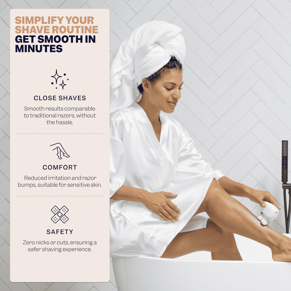 Freebird FlexSeries in-use on leg shows smooth glide and precision.