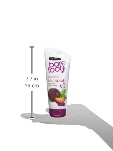 Feet feel refreshed after Freeman Bare Foot Scrub treatment.