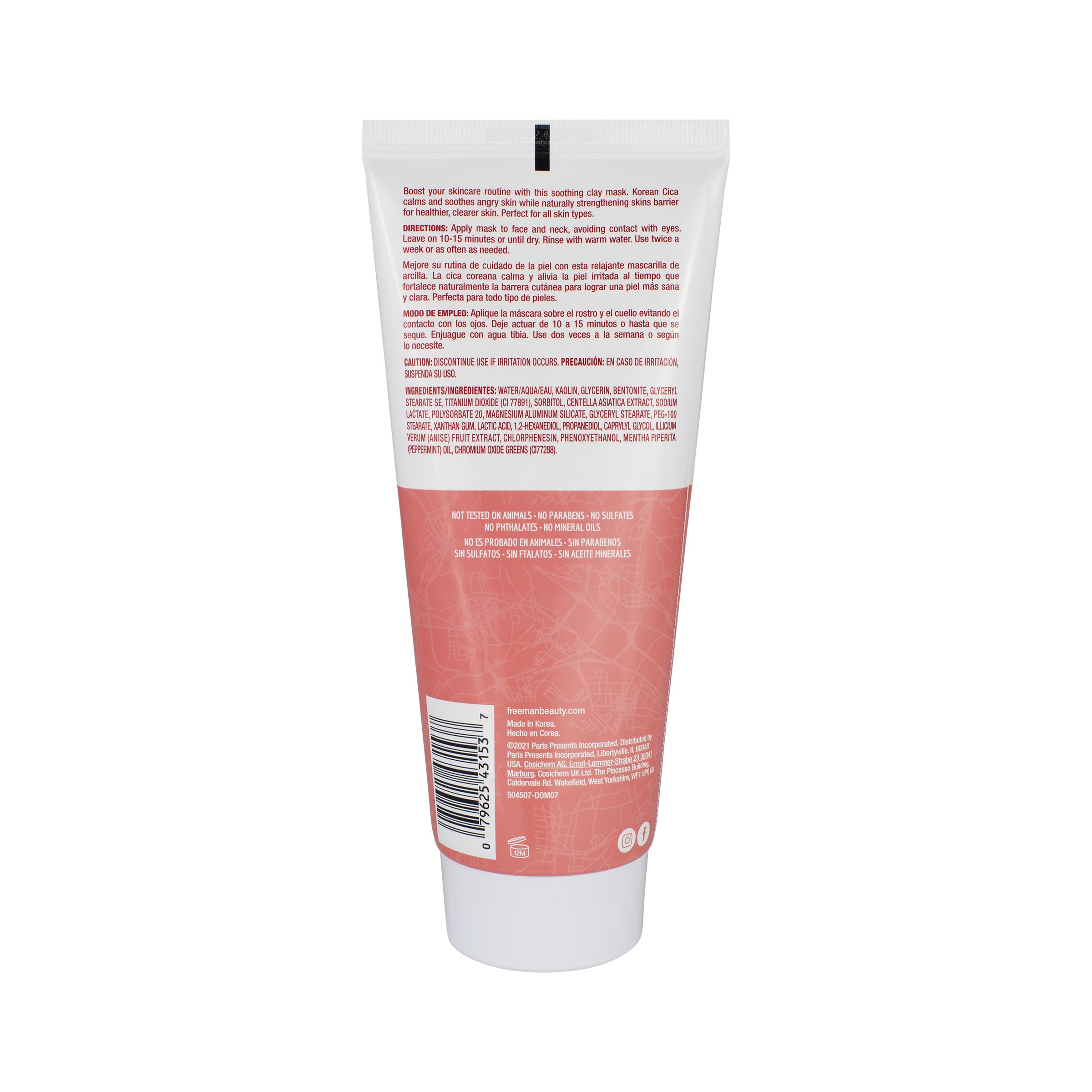 Clean, cruelty-free formula with no parabens sulfates phthalates or mineral oils