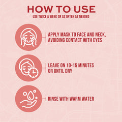Rinsing Freeman mask with warm water after a quick 10 minute treatment