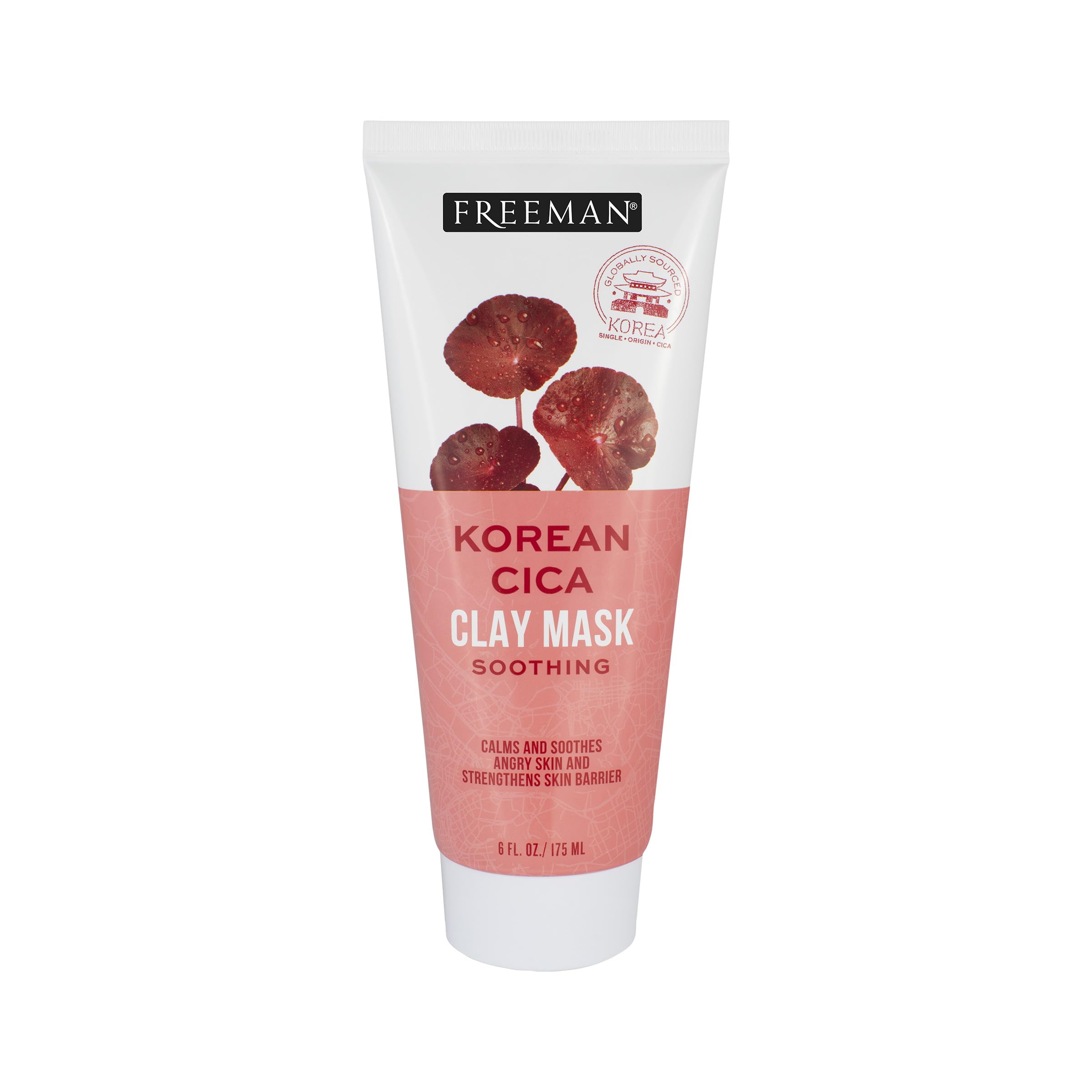 Freeman Exotic Blends Korean Cica Clay Mask tube ready for calming skin