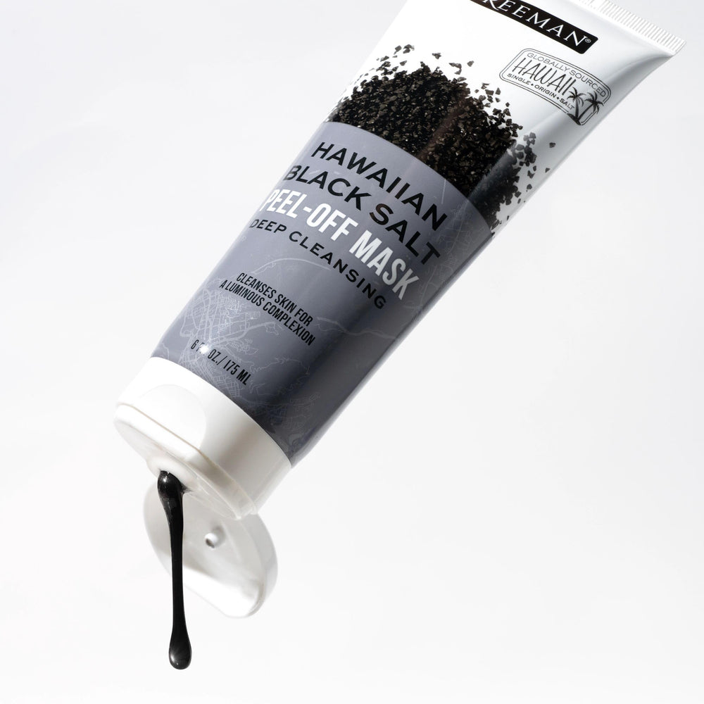 Freeman Exotic Blends world-tour collection branding on label for global skincare.