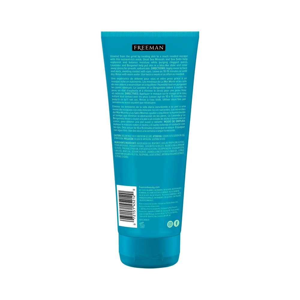Freeman For all skin types label on tube