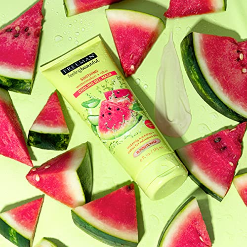 Freeman mascarilla gel con aloe y sandía para uso diario