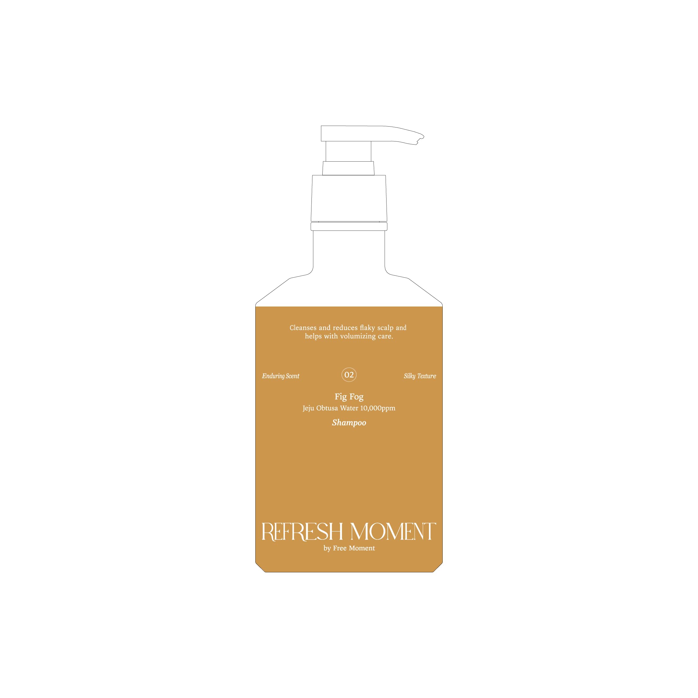 FREEMOMENT Perfume Shampoo: volumen en raíces para cabello con cuerpo