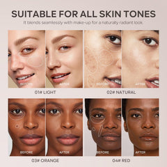 FREEORR CC corrector color natural para igualar tono de piel.