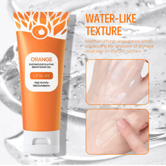 Freeorr gel exfoliante naranja para poros, ayuda a limpiar impurezas.