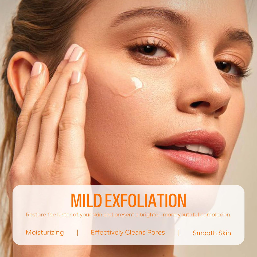 Freeorr gel exfoliante naranja para puntos negros, suaviza la piel.