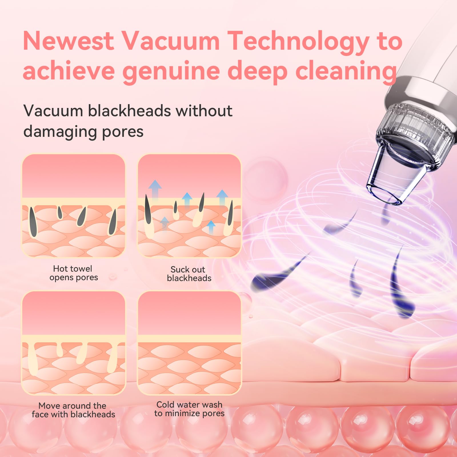 FREESHOW ABS-built material ensures safe, skin-friendly operation.