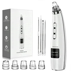 FREESHOW Blackhead Remover with LED display shows suction level for precise cleaning