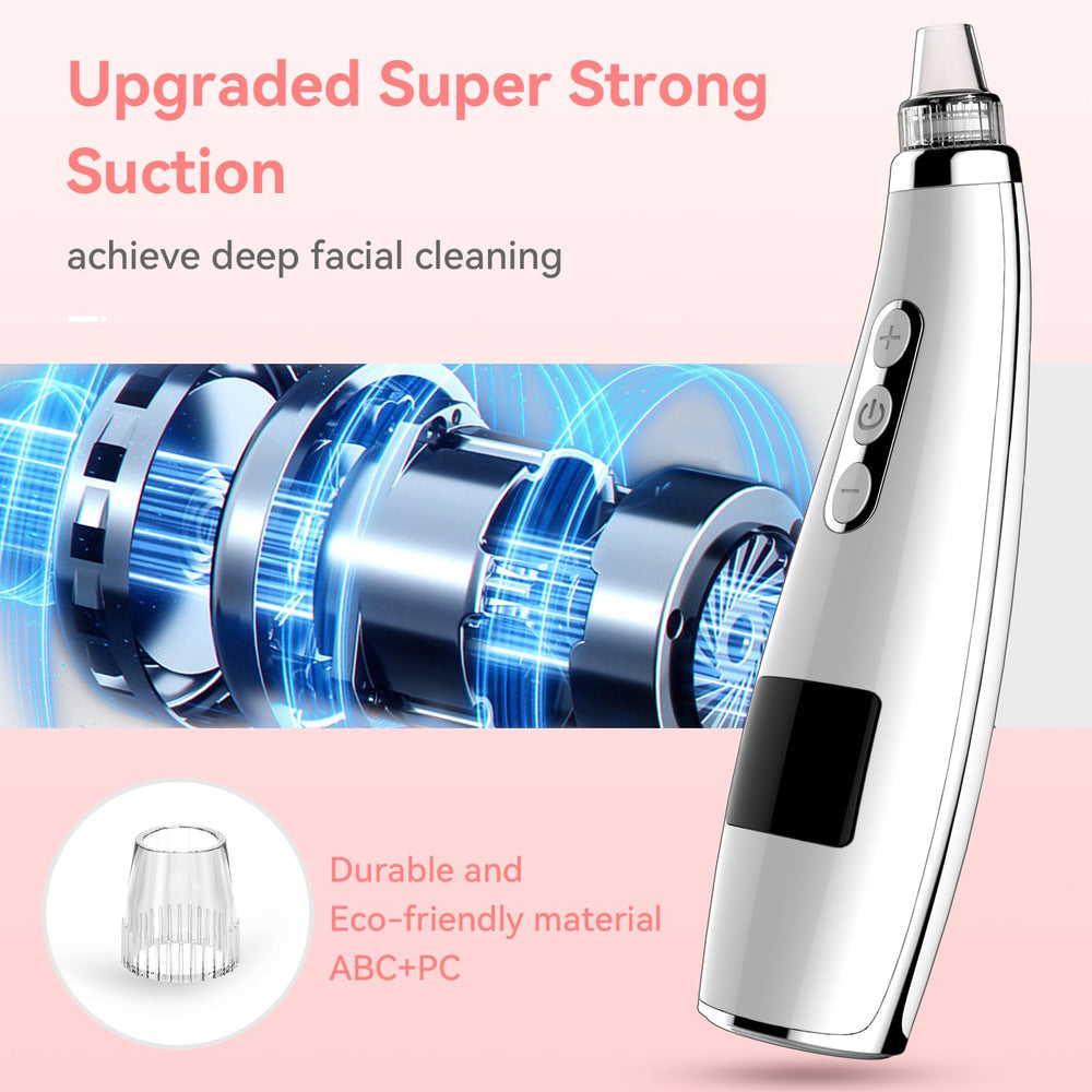 FREESHOW five-probe kit enables targeted pore cleaning for different areas.