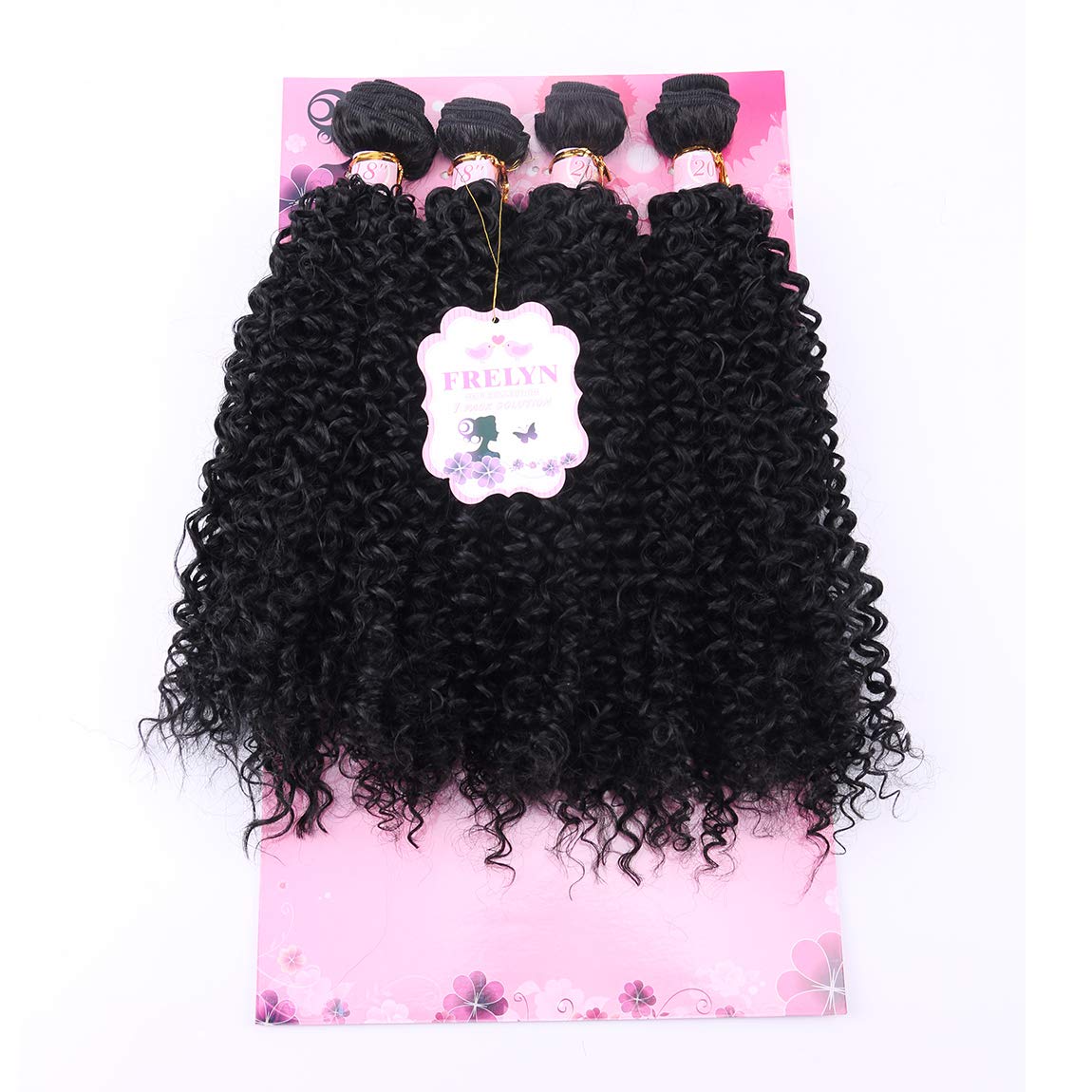 Frelyn Kinky Curly Bundles heat compatibility demonstrates styling versatility.