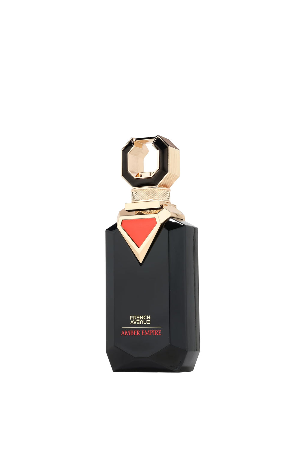 French Avenue Amber Empire EDP vanity scene suggests everyday luxury.
