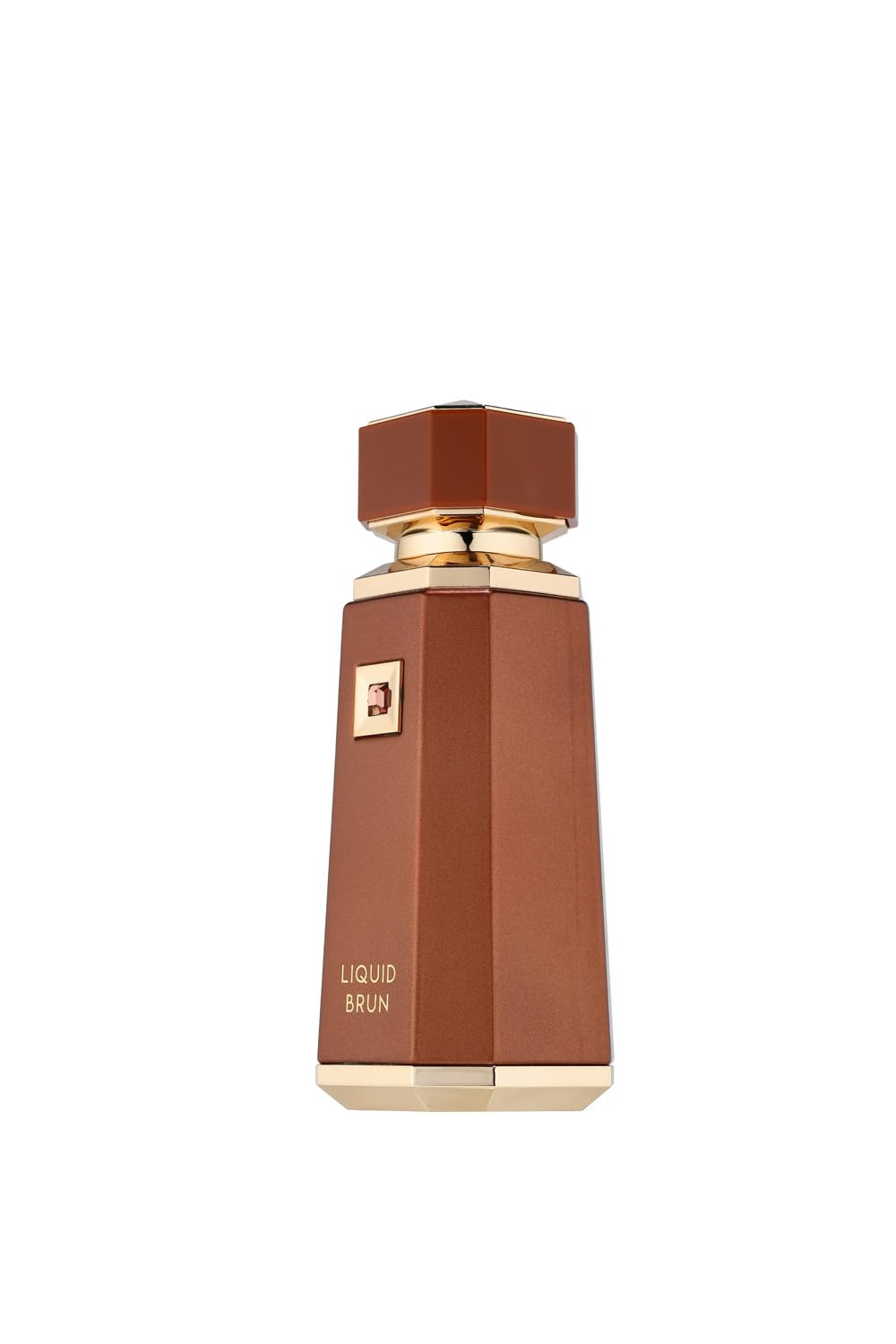 French Avenue Liquid Brun cap detail reflects refined design and luxury branding.
