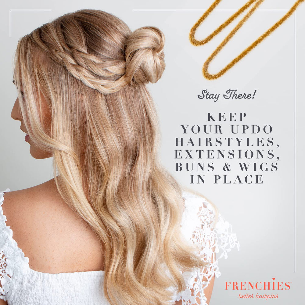 Frenchies French Twist buns secure with fewer pins.