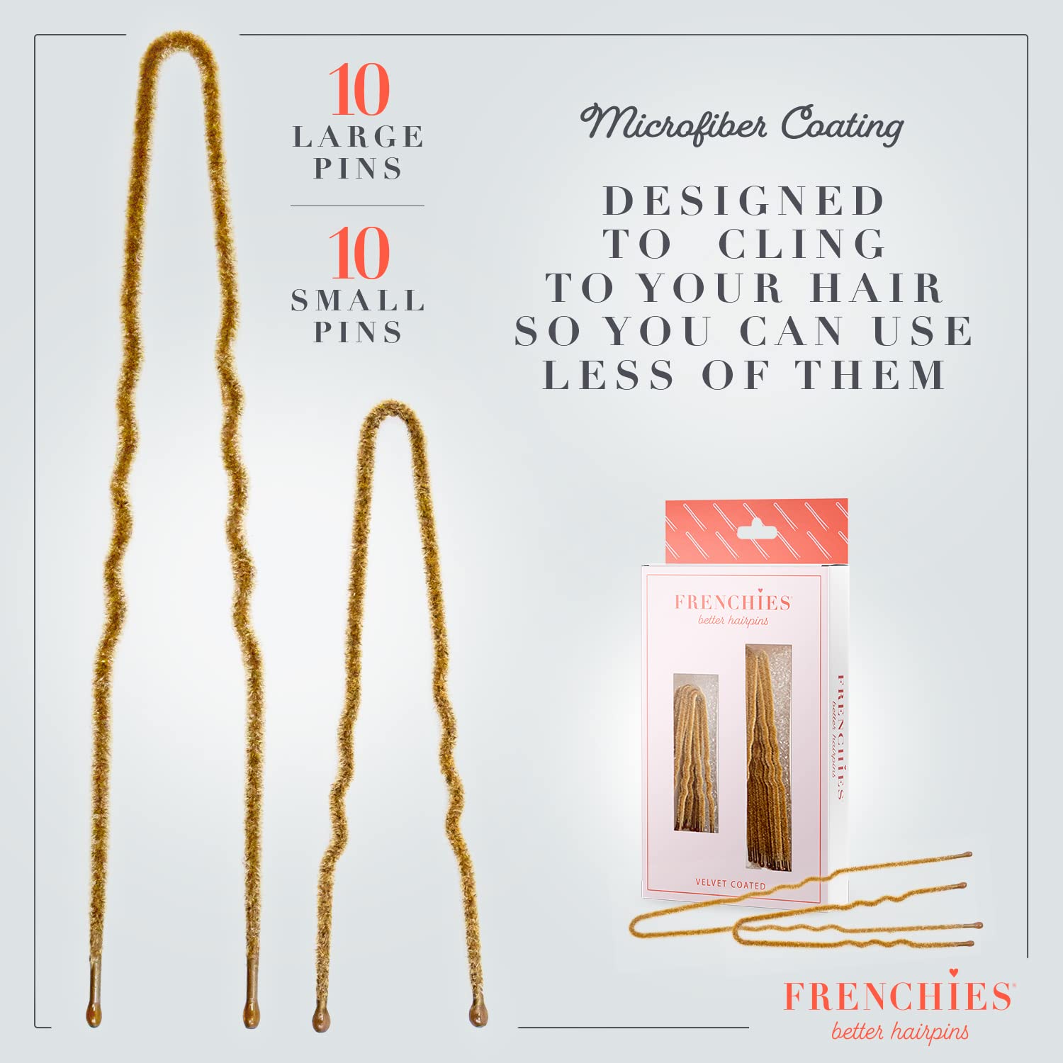 Frenchies French Twist natural color options blend invisibly.